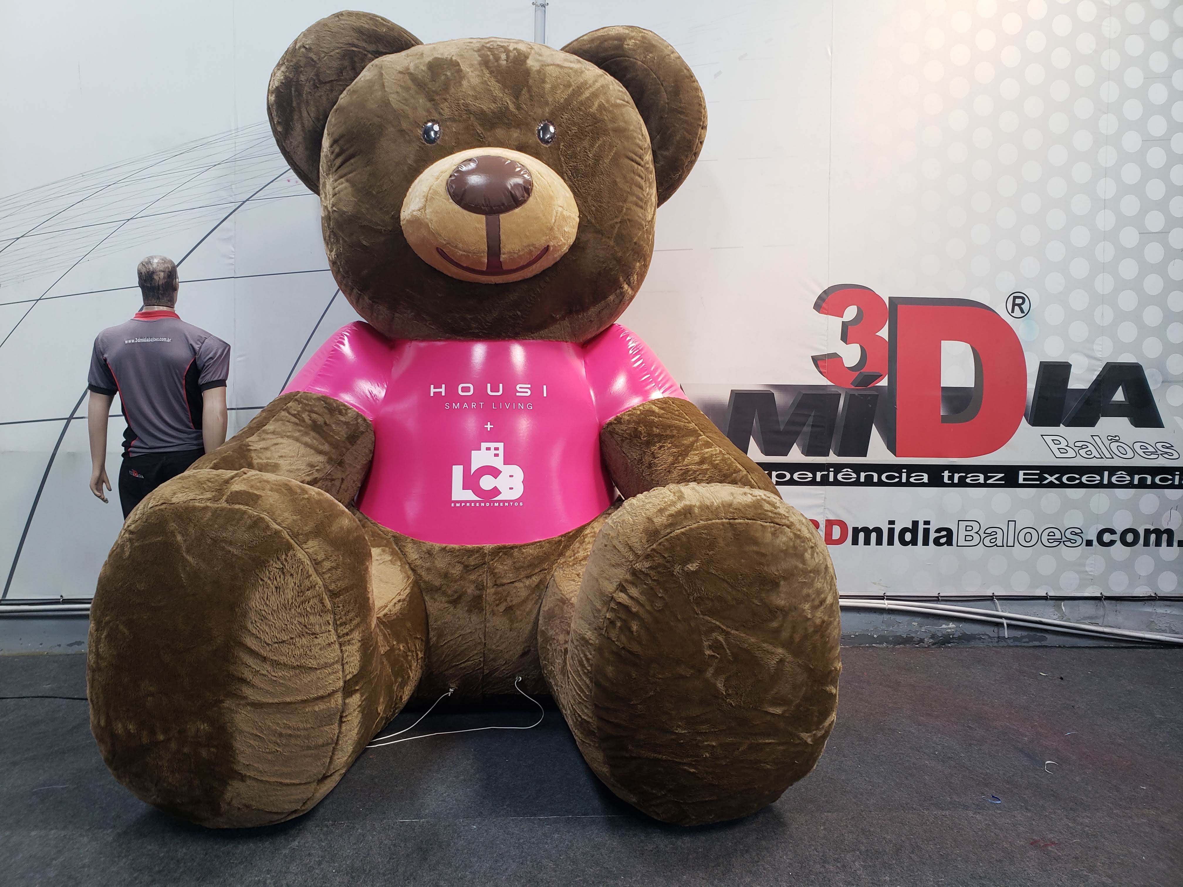 Urso Inflável Personalizado 3,0mh — foto 3