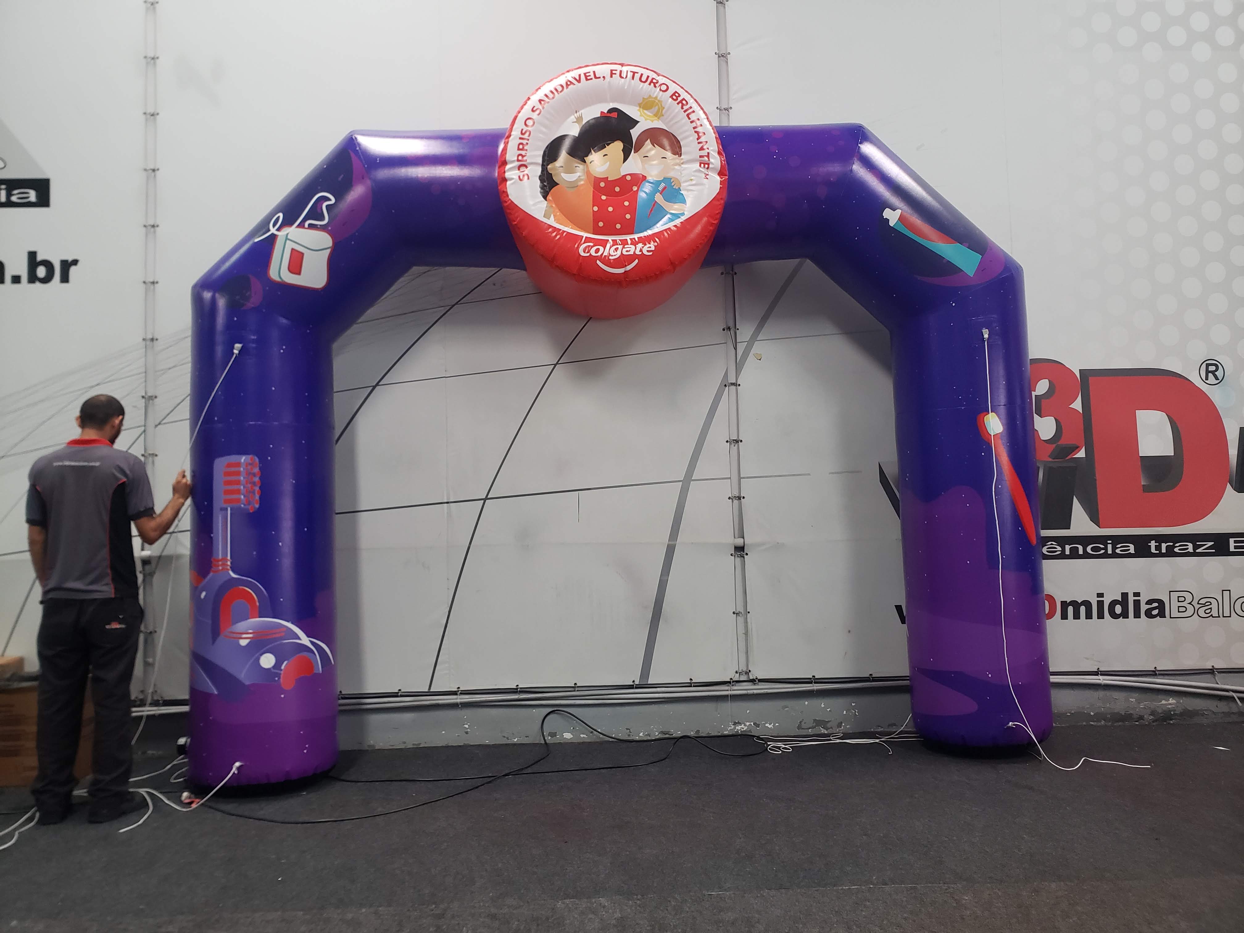 Portal Inflável Personalizado 4x3m — foto 3