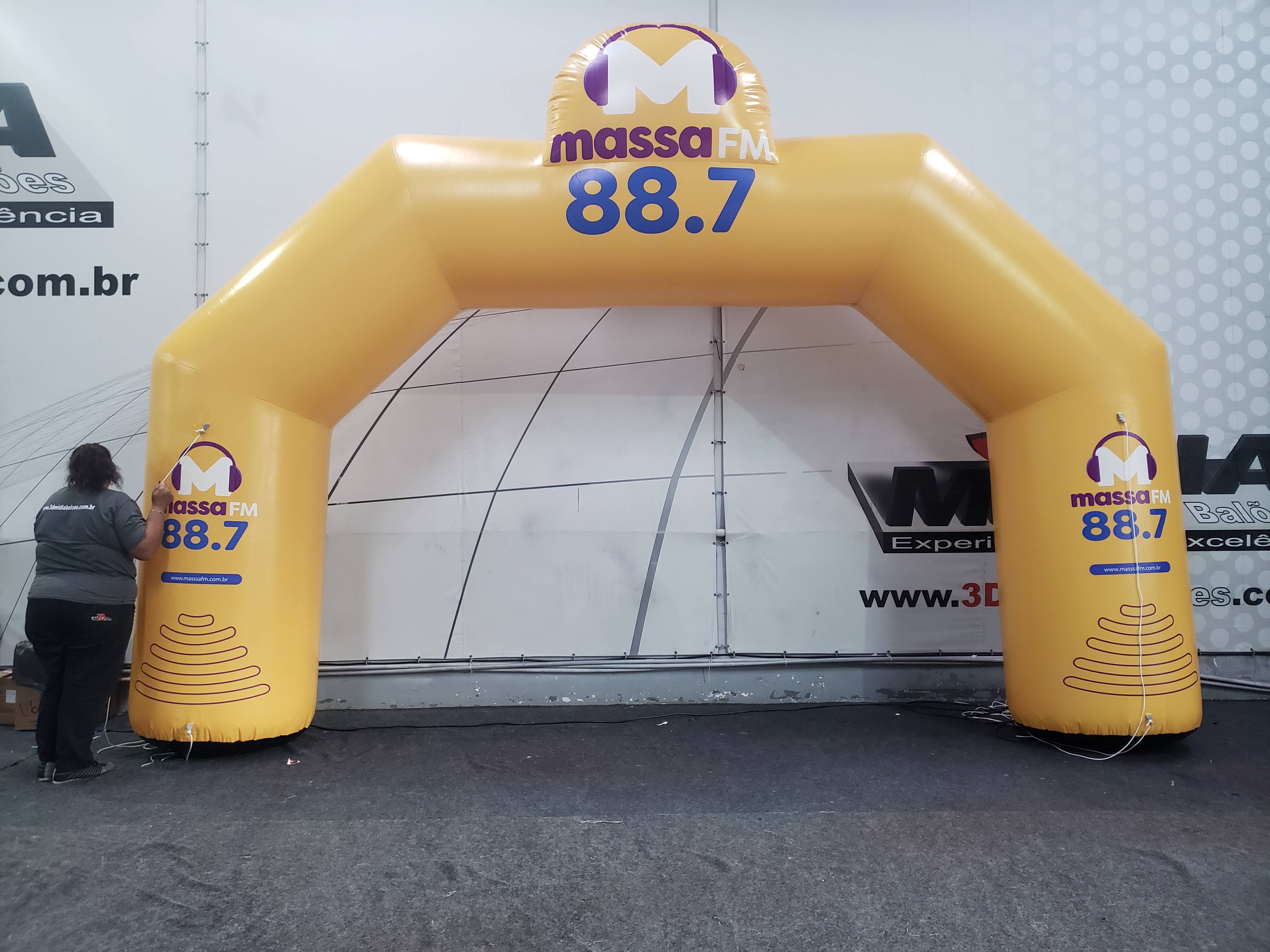 Portal Inflável Personalizado 5x3m — foto 4