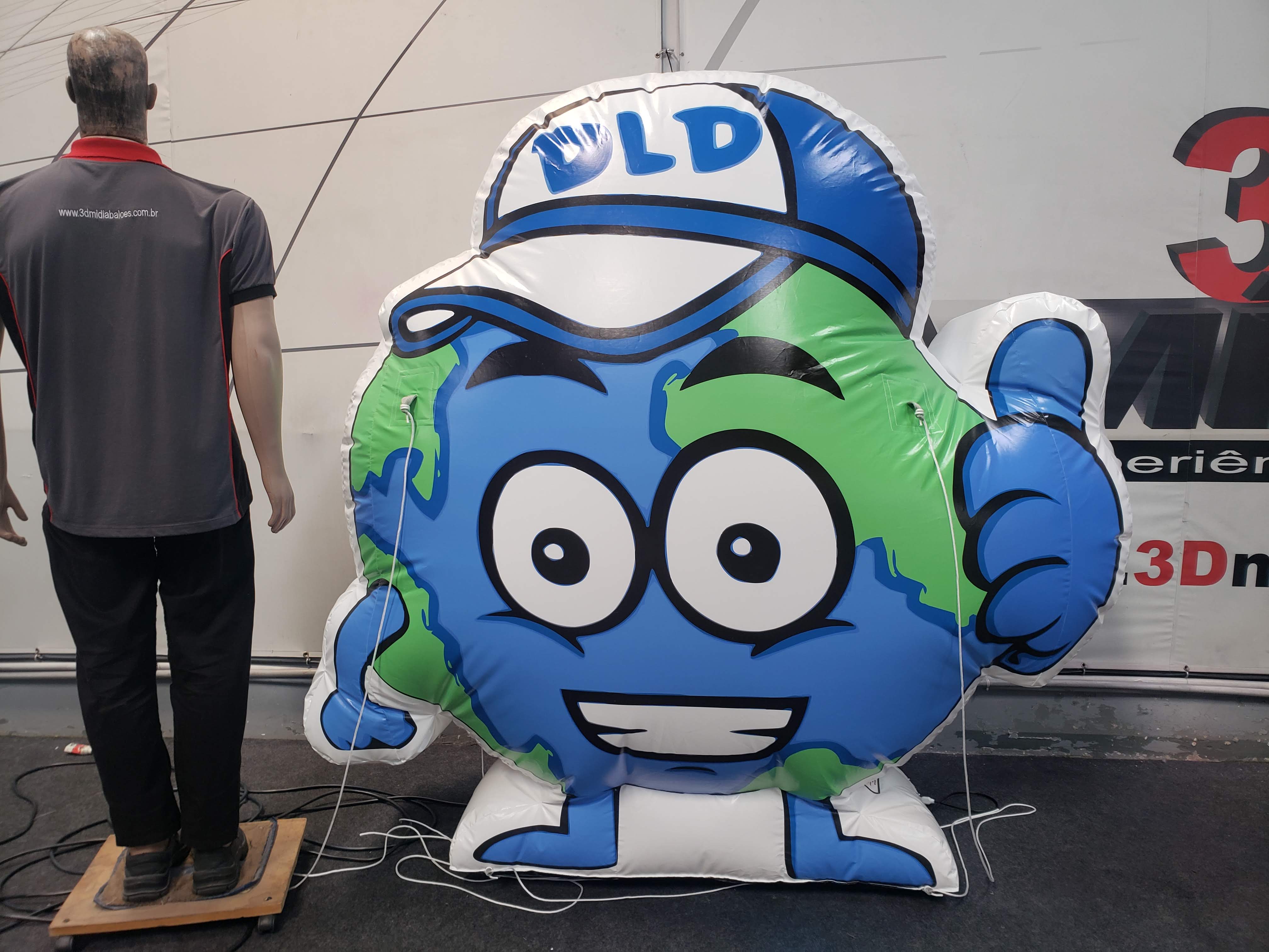 Mascote 2d Inflável Personalizado (foto 4)