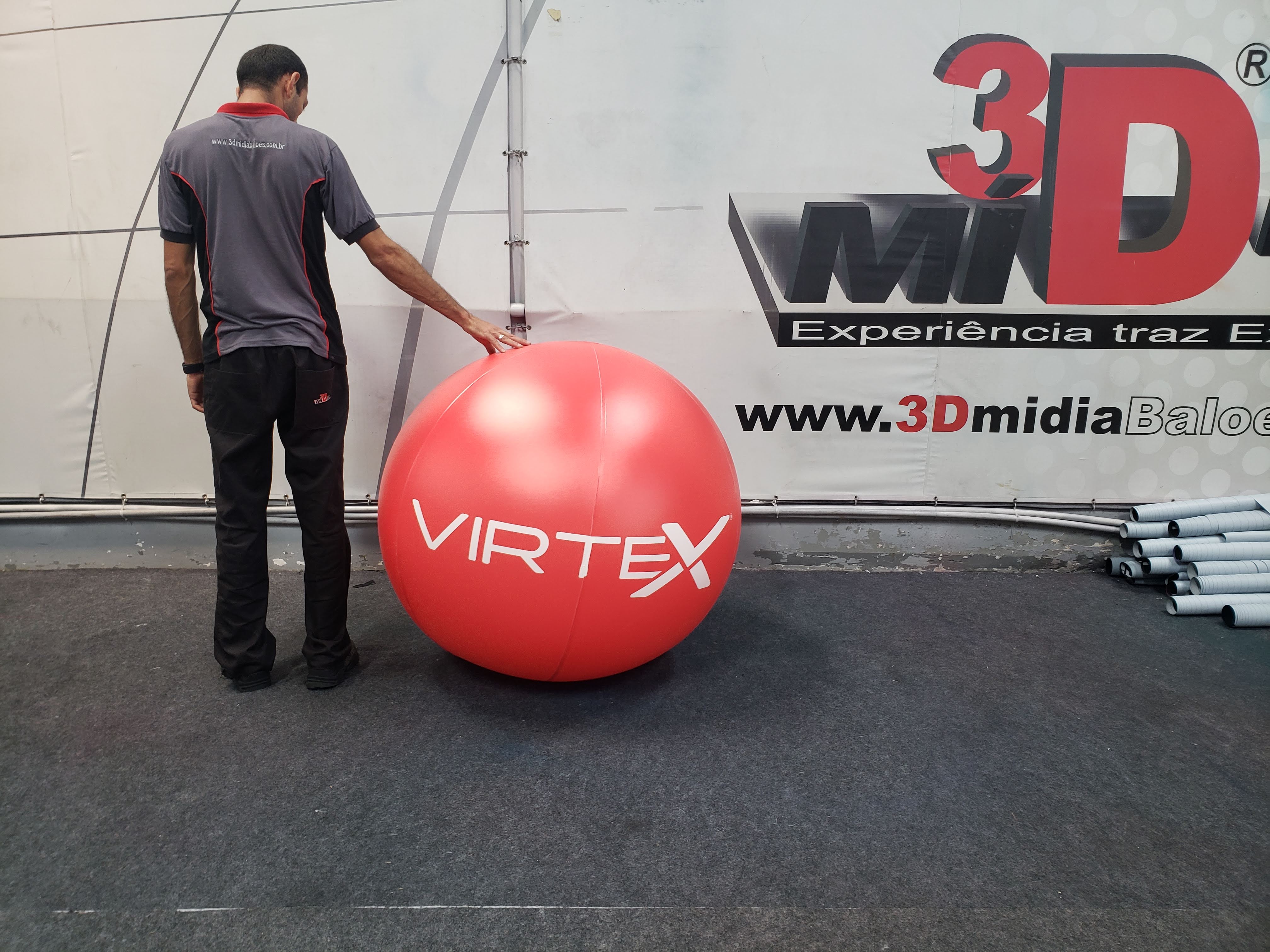 Bola Show Inflável personalizado 1,0md — foto 6