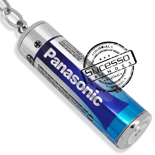 Chaveiro Pilha Personalizado — foto 2