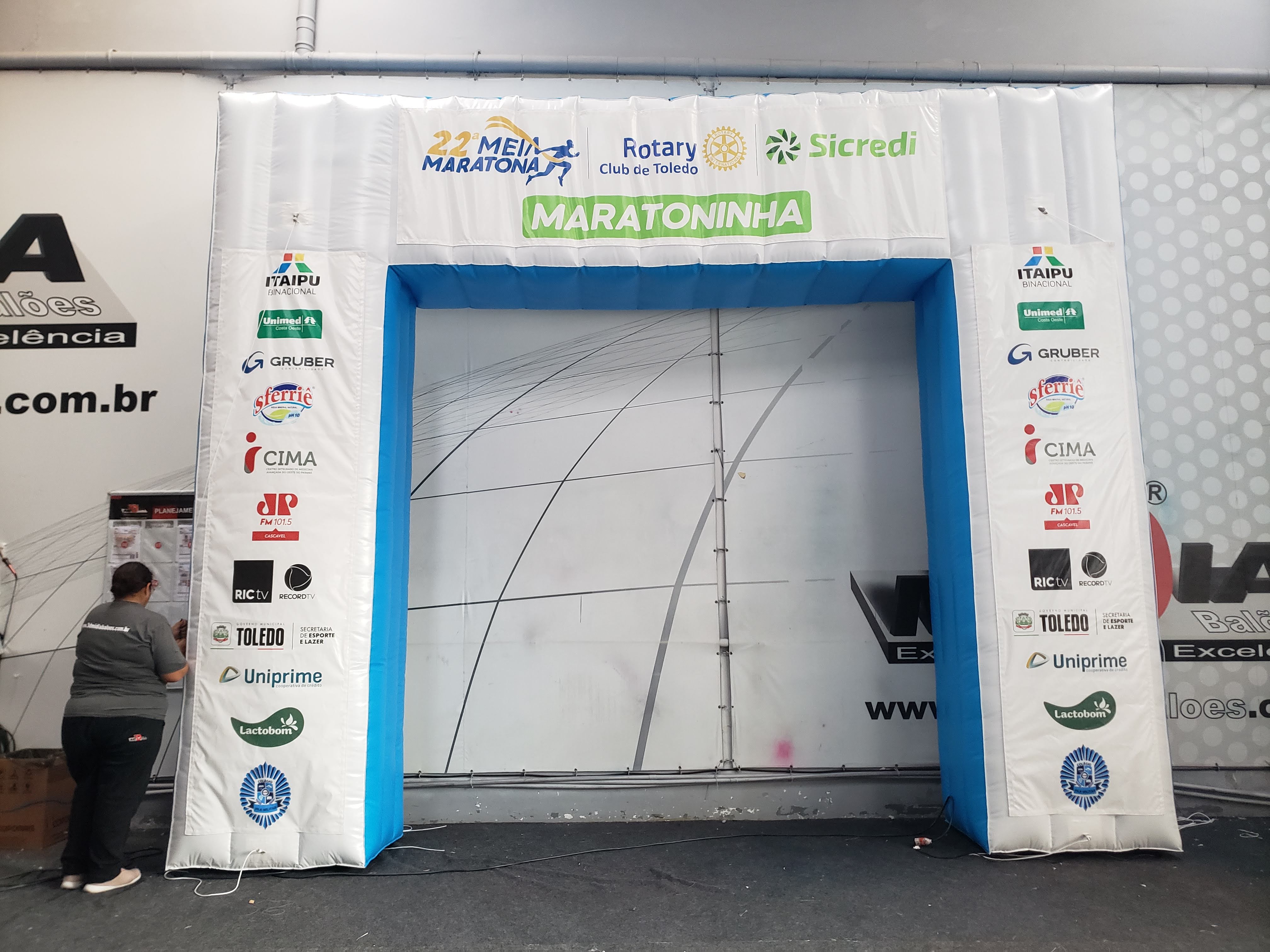 Portal Inflável Personalizado 5x4 — foto 2