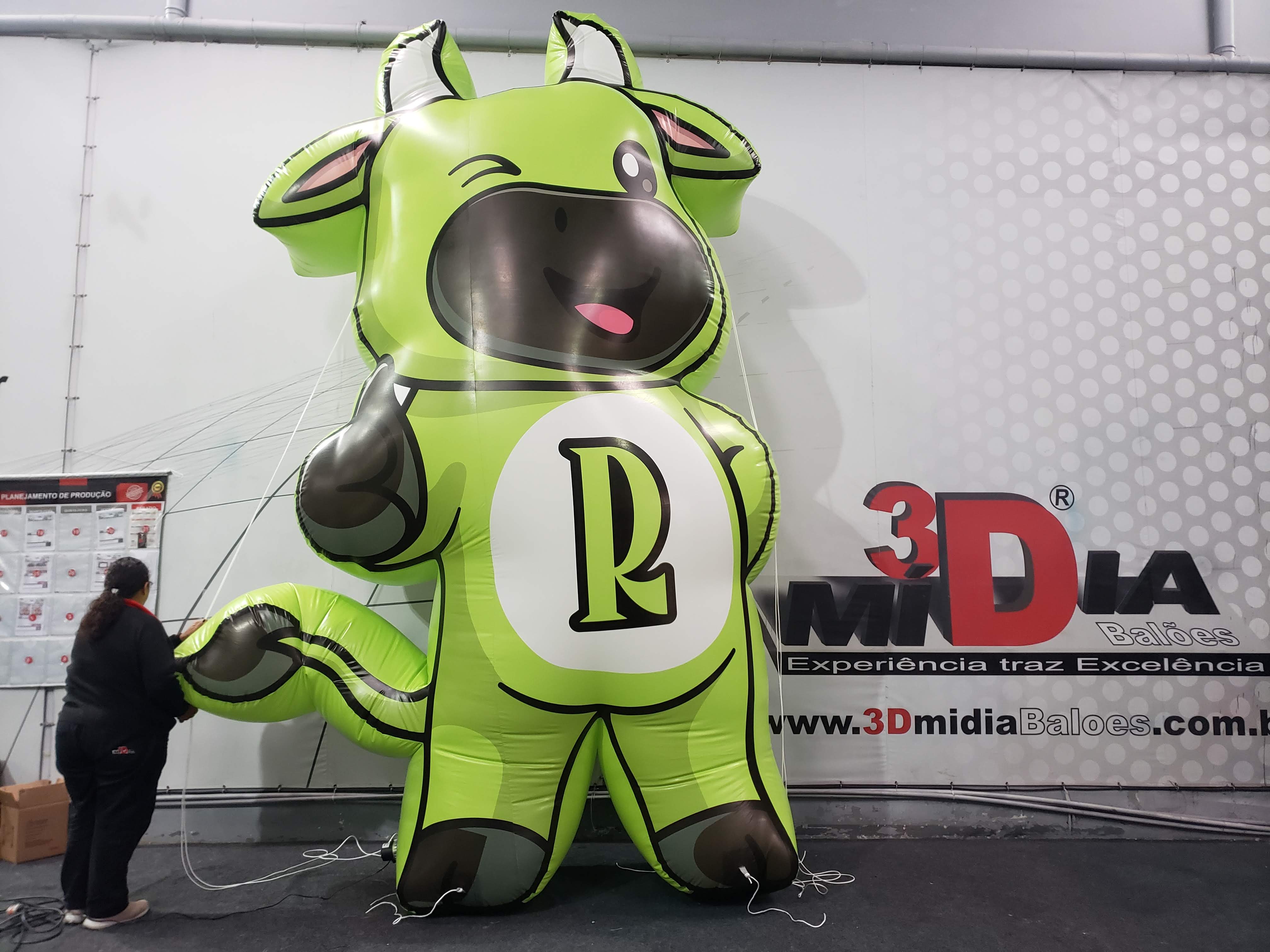 Mascote 3d Inflável Personalizado — foto 2