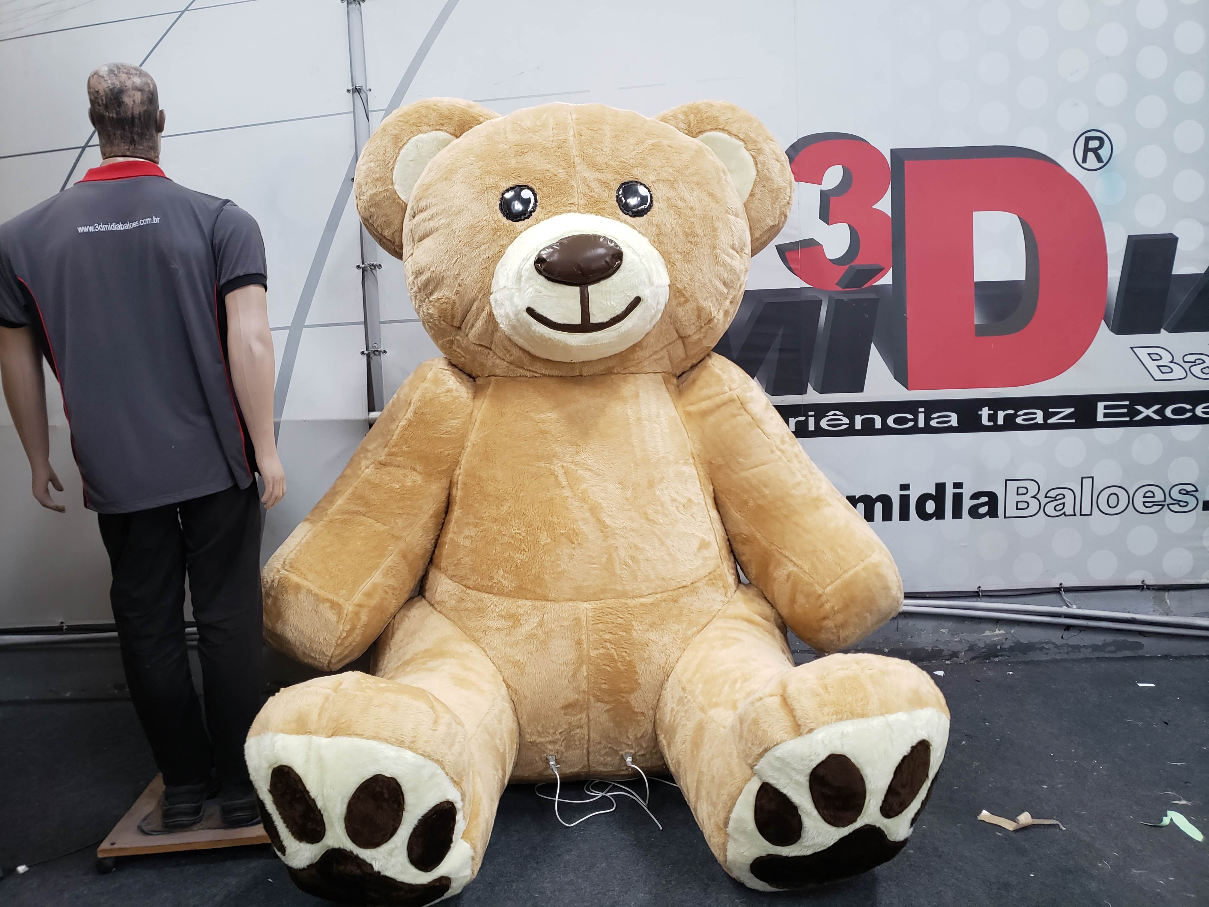 Urso Inflável Personalizado 2,0mh — foto 2