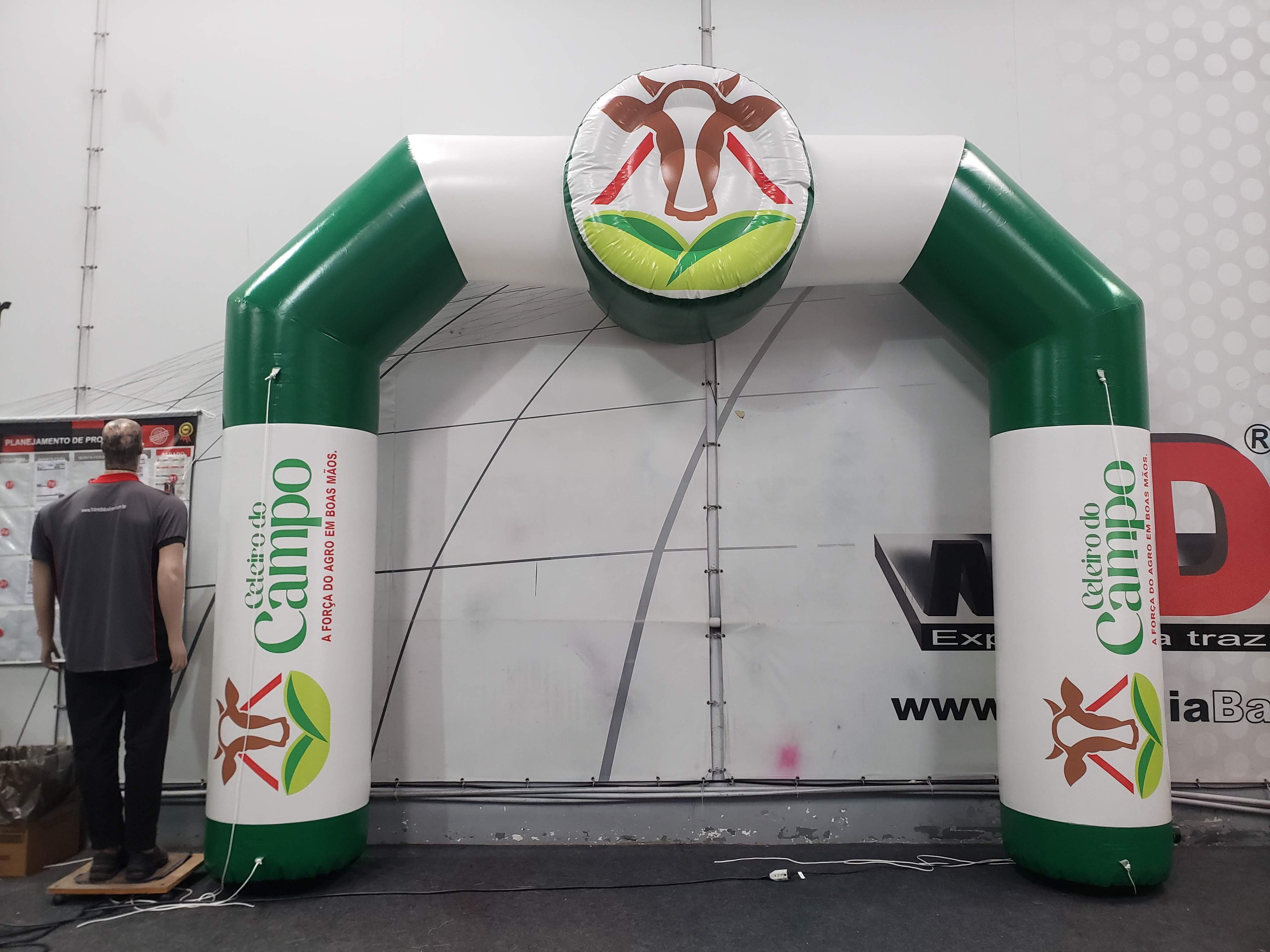 Portal Inflável Personalizado 4x3m — foto 2