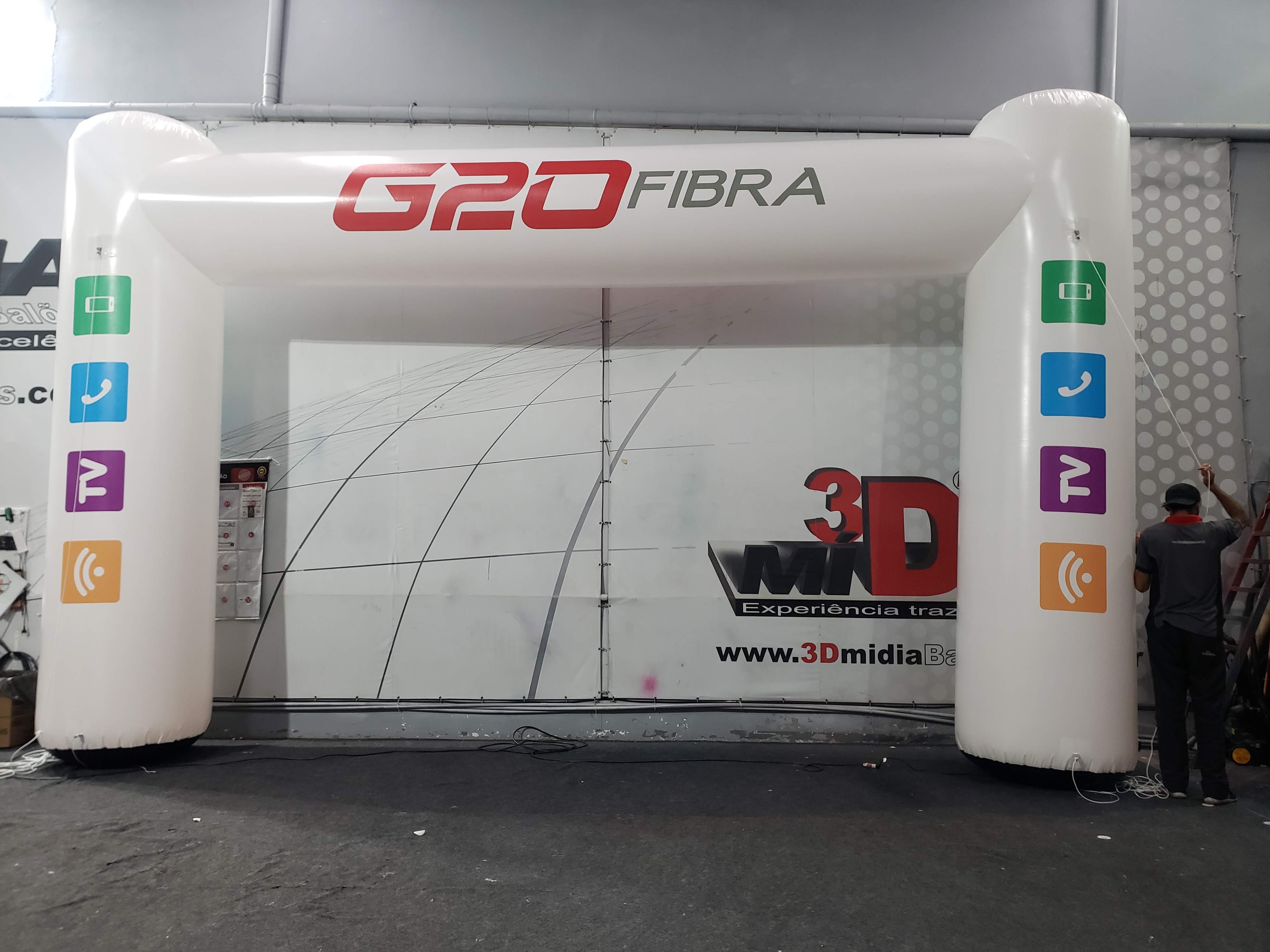 Portal Inflável Personalizado 7x4m — foto 2