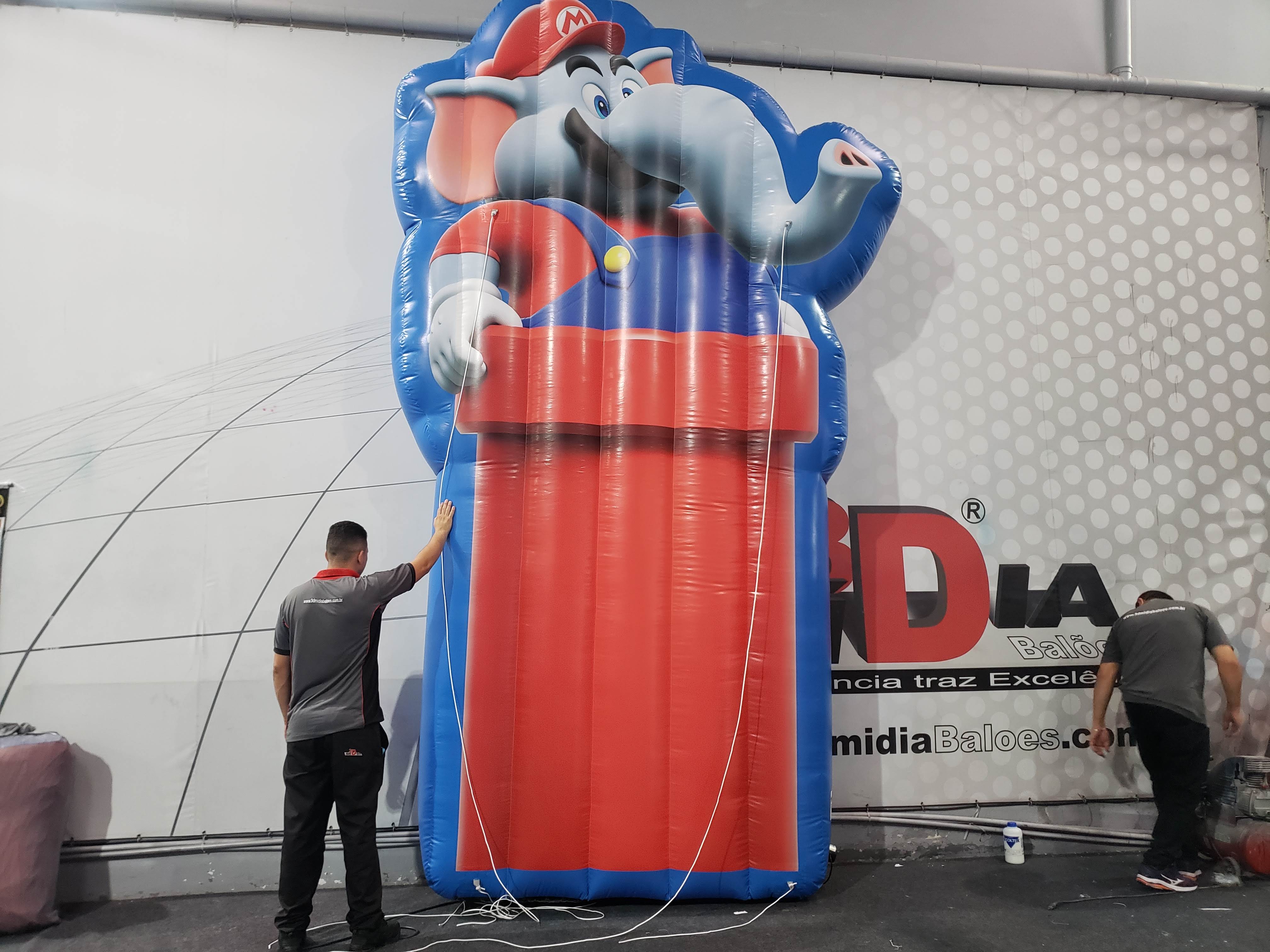Mascote 2d Inflável Personalizado (foto 3)
