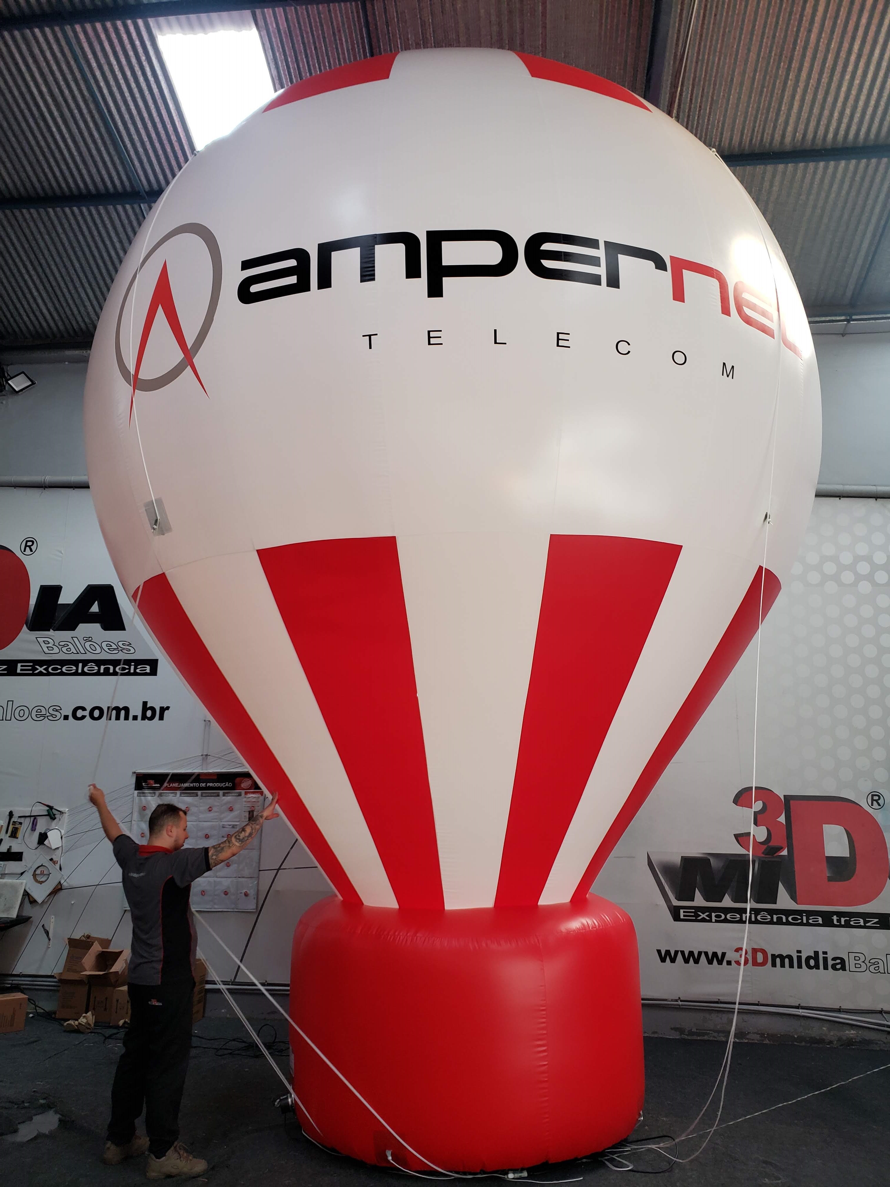 Roof Top Inflável Personalizado 6,0mh — foto 2