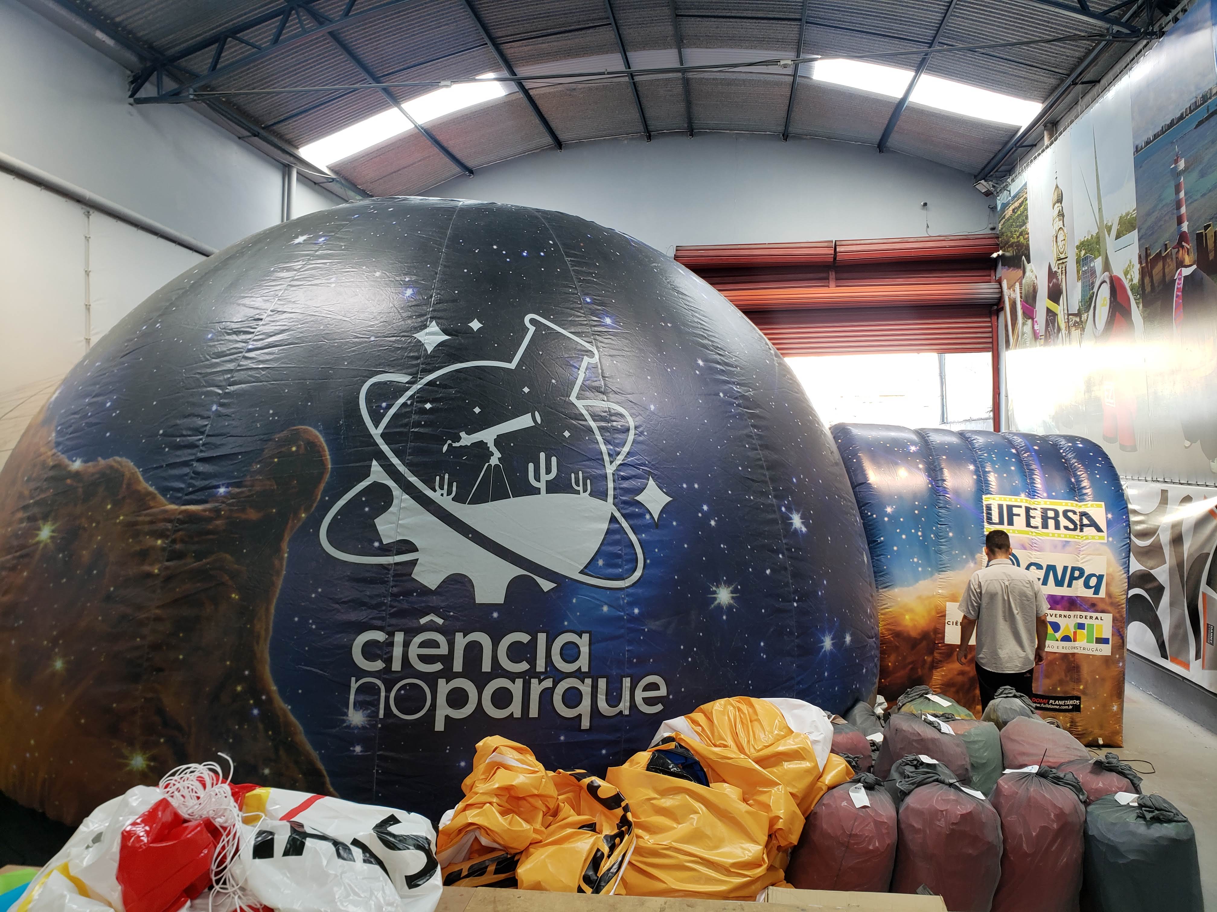 Planetário Inflável personalizado 7md (foto 5)