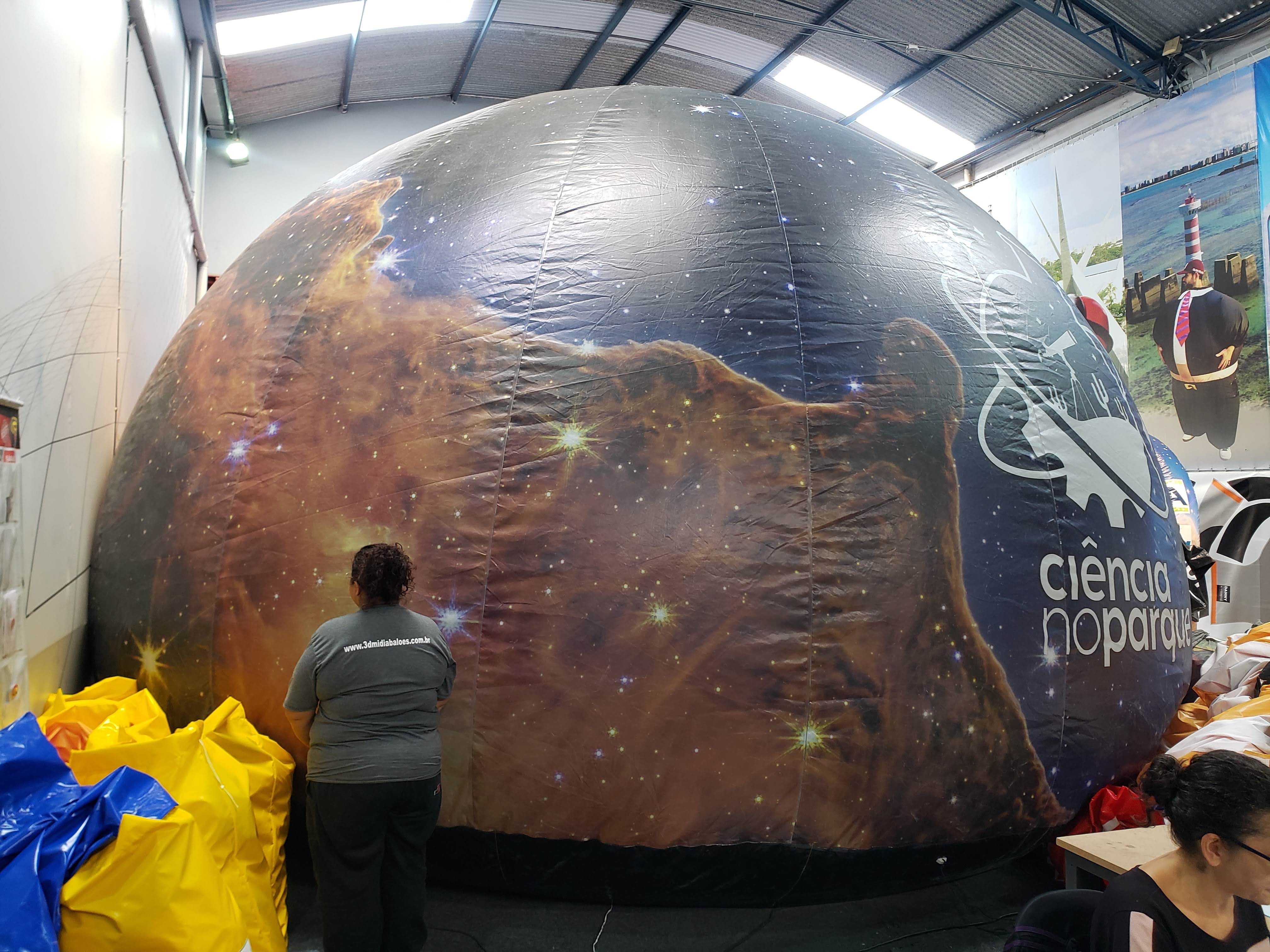 Planetário Inflável personalizado 7md (foto 4)