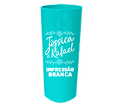 Copos Plásticos Long Drink 350ml Leitoso — foto 2