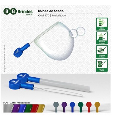 Bolhão de Sabão Personalizado — foto 3