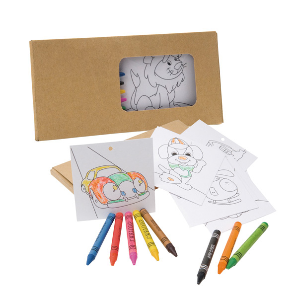 Kit para pintar em caixa de cartão Personalizada — foto 2