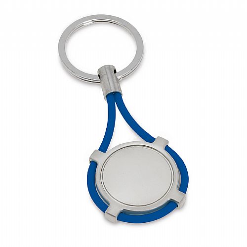 Chaveiro em metal e silicone. — foto 3