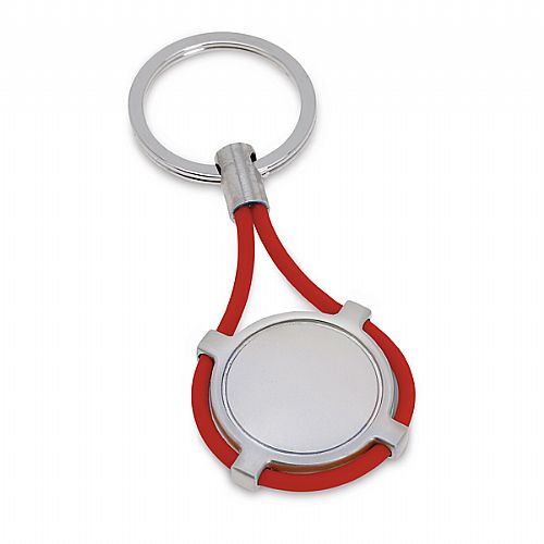 Chaveiro em metal e silicone. — foto 4