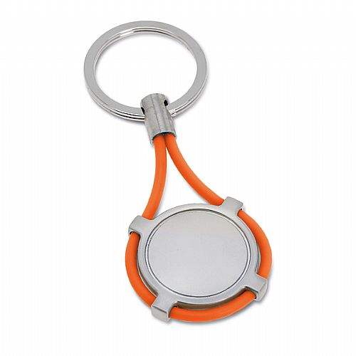 Chaveiro em metal e silicone. — foto 5