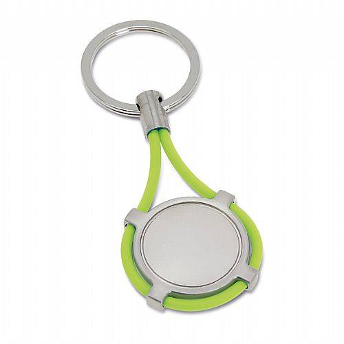 Chaveiro em metal e silicone. — foto 6