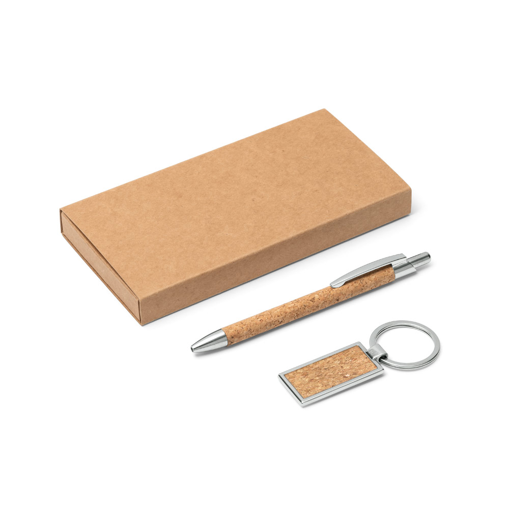 kit caneta esferográfica e chaveiro — foto 4