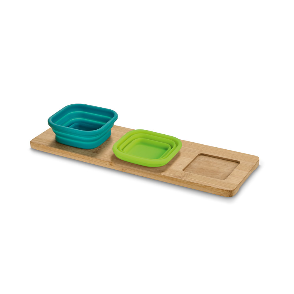 base de mesa com 3 potes — foto 3