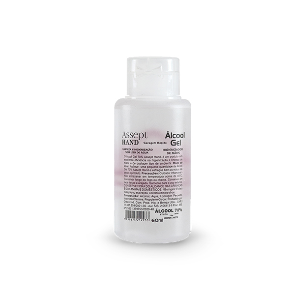 álcool gel 70% antisséptico 60ml — foto 3