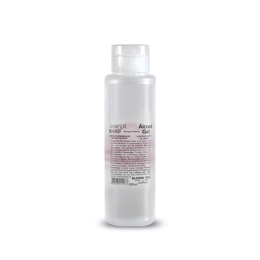 álcool gel 70% antisséptico 100ml — foto 5