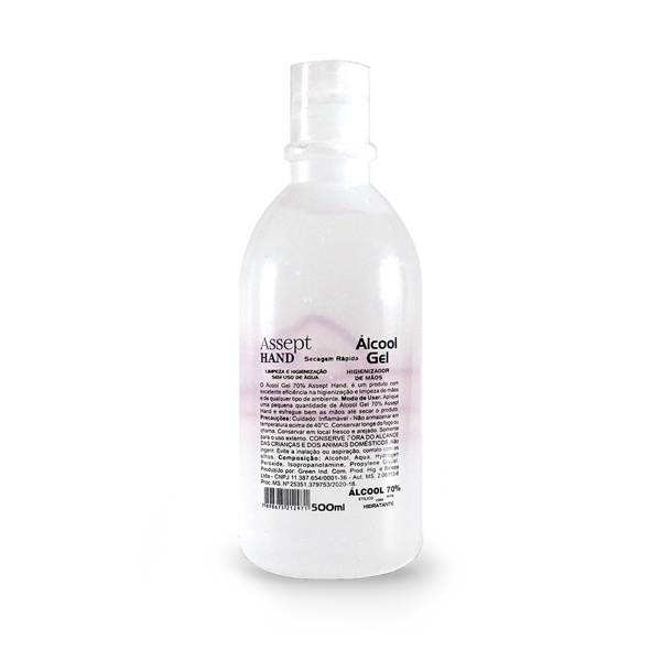 álcool gel 70% antisséptico 500ml — foto 3