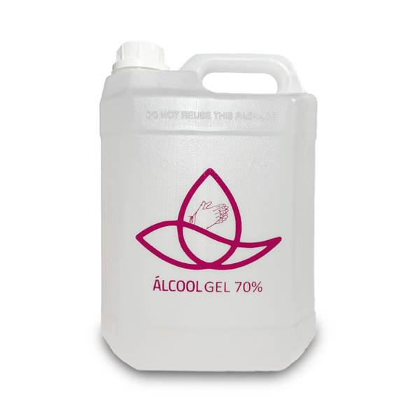álcool gel 70% antisséptico 5 litros — foto 3