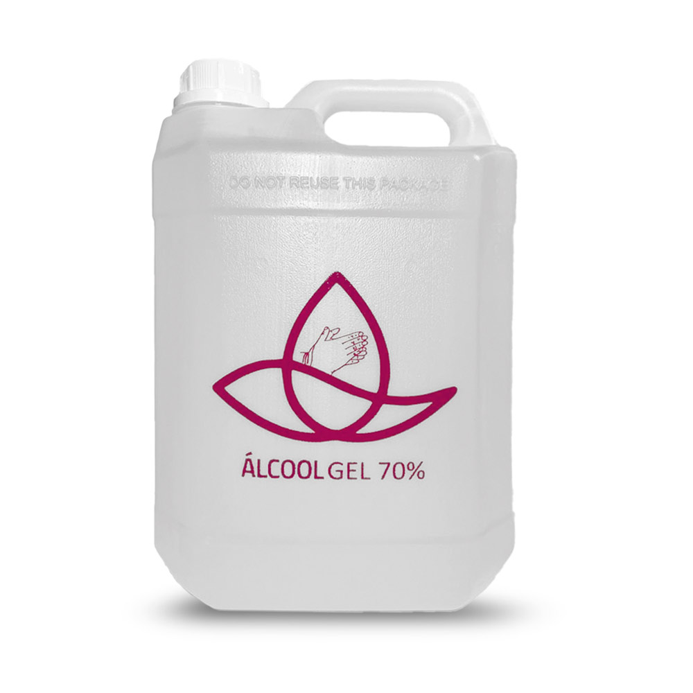 álcool gel 70% antisséptico 5 litros — foto 2
