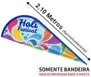 Wind Banner Bandeira Avulsa Tecido Microfibra — foto 2
