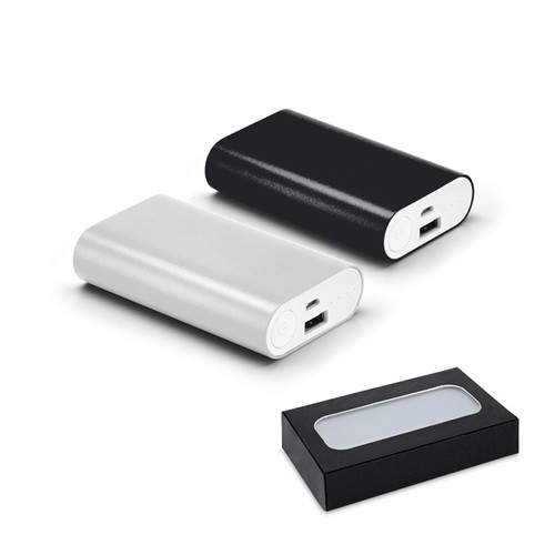 97378s Power Bank em Alumnio. 02 Opções de Cores. 4.400 mAh