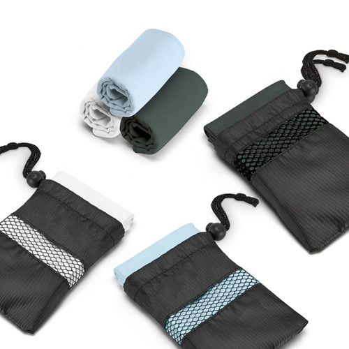 99966s Toalha Fitness em Microfibra 40x80 cm, com Bolsa