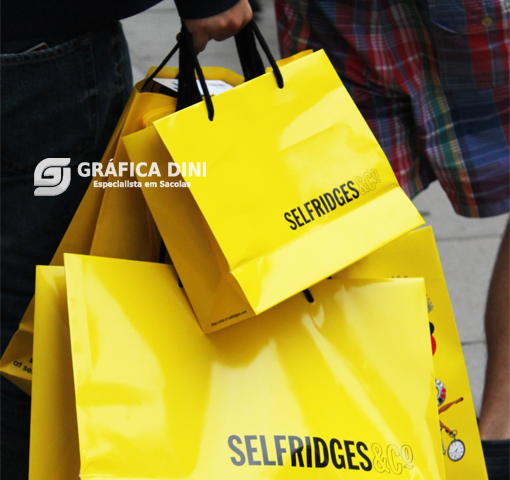 Sacolas de papel Offset personalizadas — foto 6