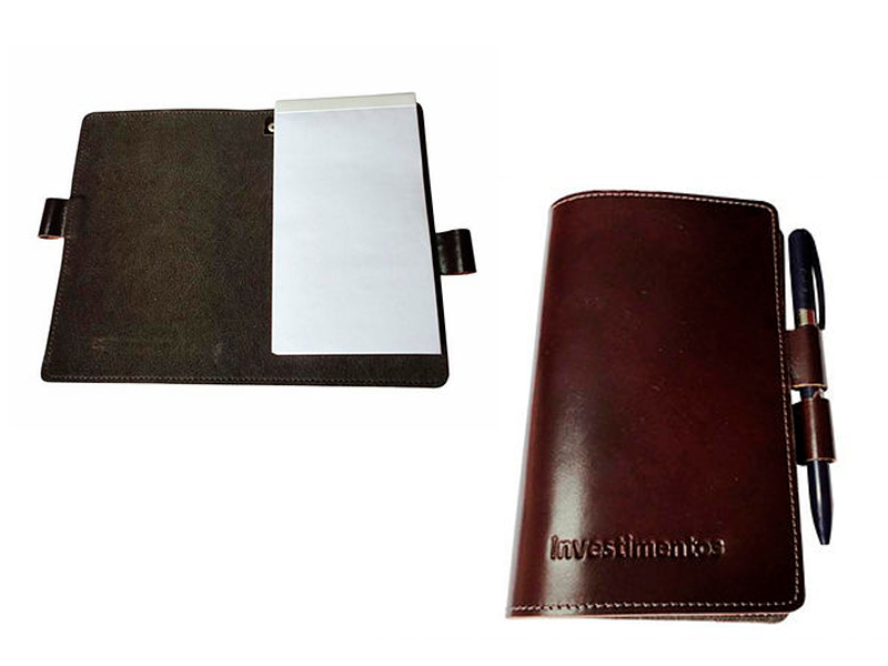 AB1570 - Porta bloco com fecho - Personalizado
