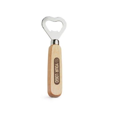 Abridor de Garrafa de Madeira Personalizado