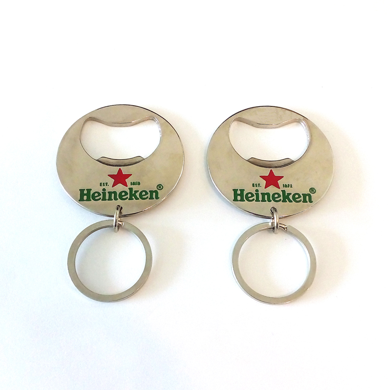 Abridor de Garrafa Personalizado | Chaveiro Heineken
