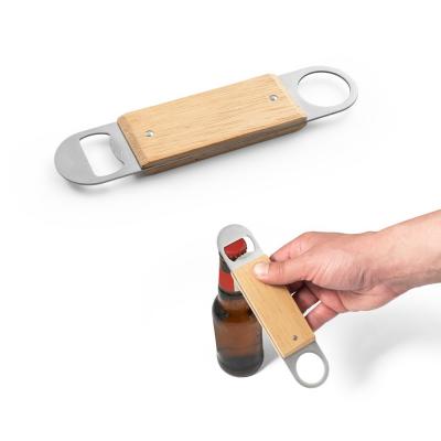 Abridor de Garrafas Duplo em Aco Inox Promocional