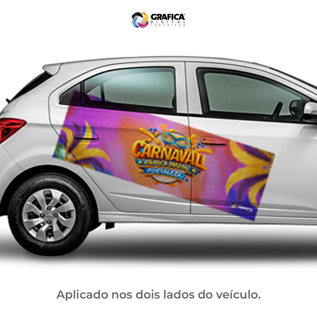 Adesivo Automotivo Corte Reto Tam. 200x70cm 200x70cm Adesivo Automotivo Corte Reto Instalação a combinar após a confirmação da compra