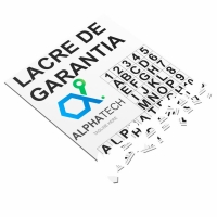 Adesivo Casca de Ovo Etiqueta Padrão 15x15mm