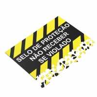 Adesivo Casca de Ovo Etiqueta Padrão 20x10mm