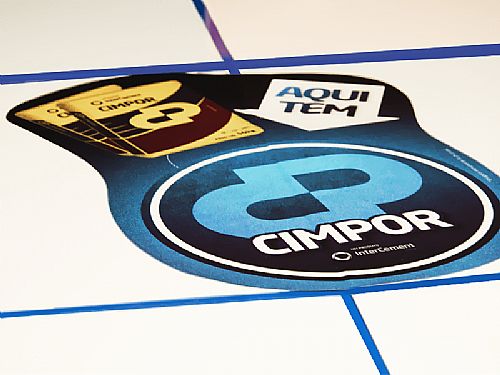Adesivos de chão Personalizados — foto 2