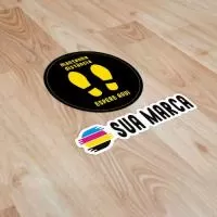 Adesivo De Piso Personalizado