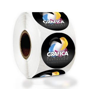 Adesivo em rolo Bobina, BOPP 1x0
