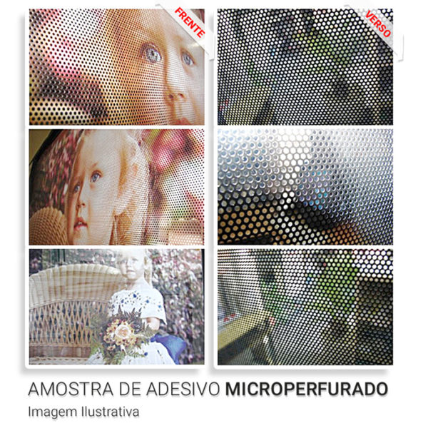 Adesivo Microperfurado