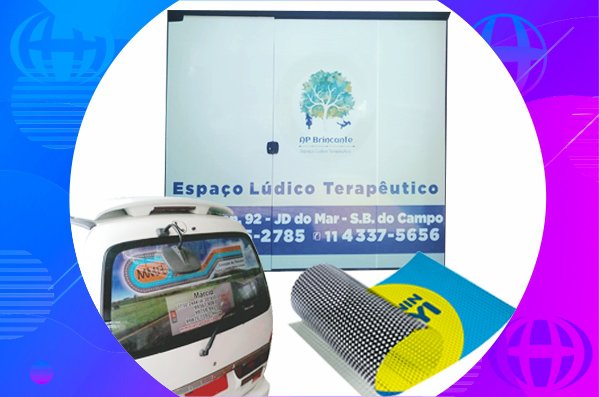 Adesivo Microperfurado