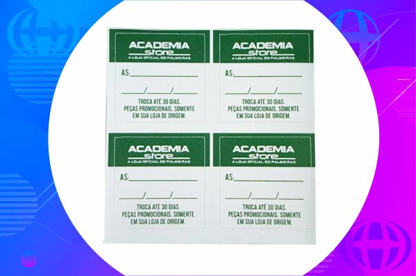 Adesivo Papel