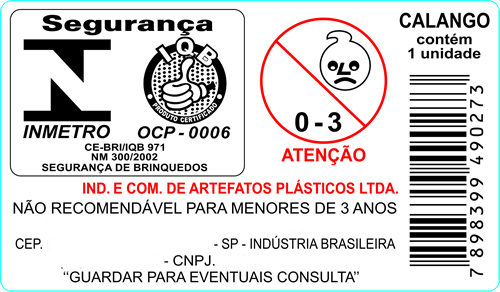 Adesivo para Brinquedos