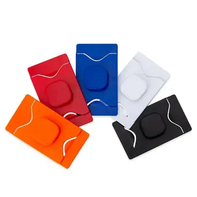Adesivo Porta Cartao Com Suporte Para Celular