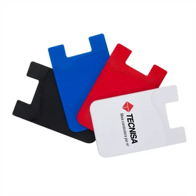 Adesivo Porta Cartao de Silicone Para Celular