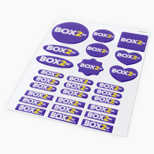 Adesivo Resinado Personalizado